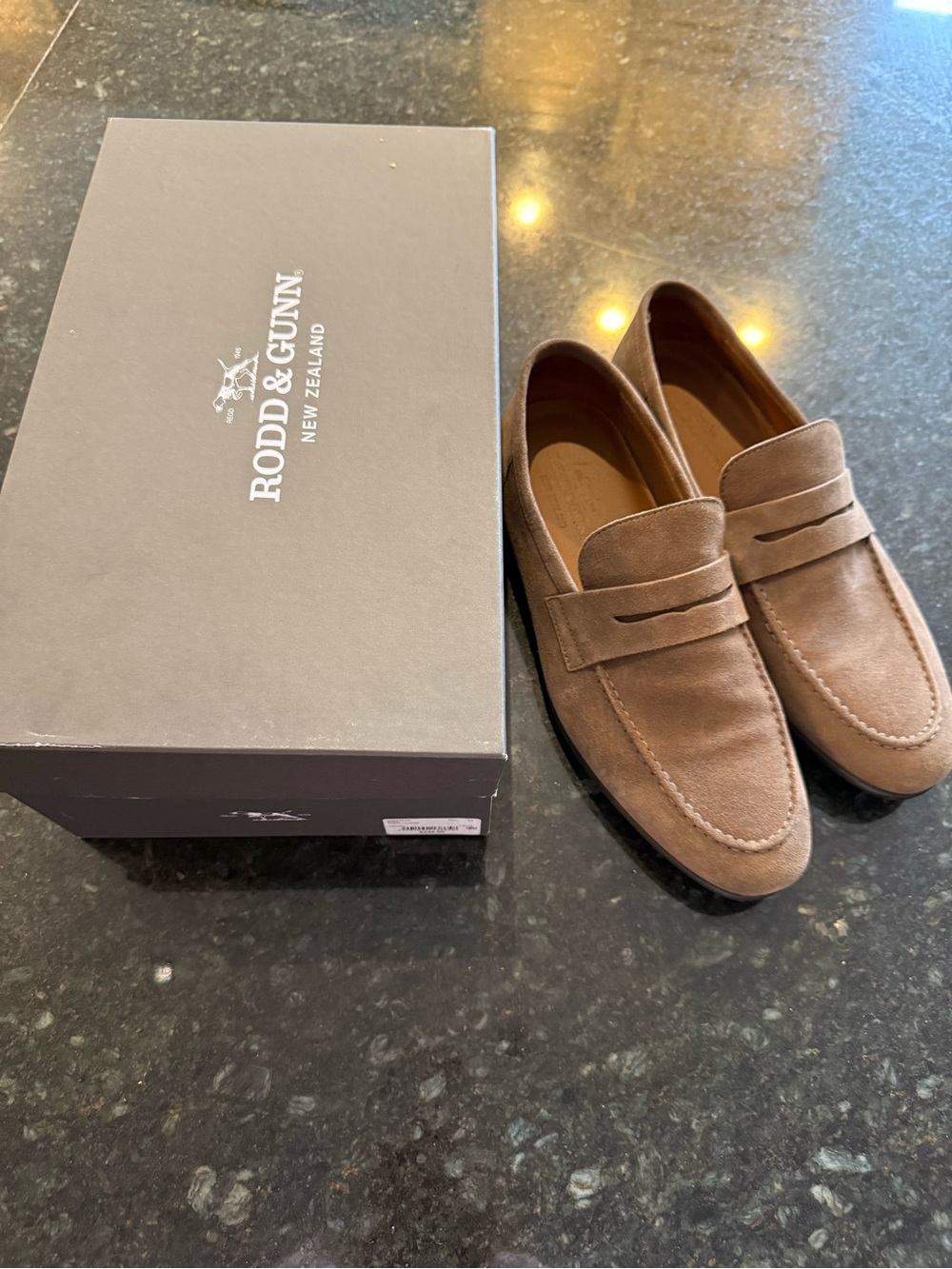 Men’s Rodd & Gunn Spiga Loafer in Taupe - Size 43